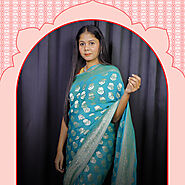 Buy Exclusive Georgette Sarees Online for Women | Pure Georgette Saree