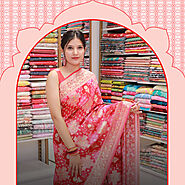 Buy Original Designer Banarasi Sarees Online for Women | Pure Banarasi Saree