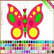 Butterfly Coloring - CrayonBox Games