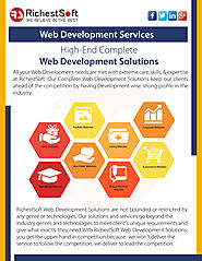 Listing Business Website Development Company | RichestSoft