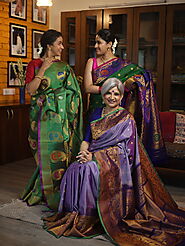 Premium Silk Gadwal Sarees