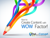 Content with WOW Factor! eBook