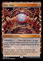 Magic: the Gathering - Mox Opal (019/054) - Masterpiece Series: Kaladesh Inventions - Foil
