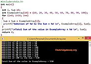 Array in C Programming