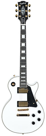 Epiphone Les Paul Custom Electric Guitar (with Case) | zZounds