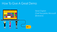 Ten tips for a great demo