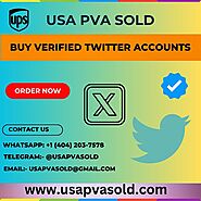 Buy Verified Twitter Accounts - USA PVA Sold