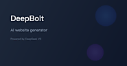 DeepBolt - AI Coding Creative Tool