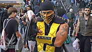 SCORPION! Mortal Kombat Cosplay at New York Comic Con 2013