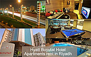 Book a Hotel rooms at Hyatt Buyutat Riyadh - Apartments For Rent in Riyadh