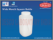 Polypropylene Wide Mouth Square Bottle | DESCO