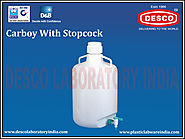 Round Carboy with Stop Cock Manufacturer | DESCO