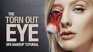Torn out eye special fx makeup