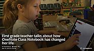 First grade teacher talks about how OneNote Class Notebook has changed her life – WinBeta