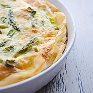 Asparagus and Swiss Phyllo Quiche