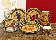 16PC Tuscan Dinnerware Set