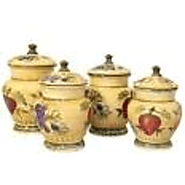 Tuscan 4-Piece Kitchen Canister Set
