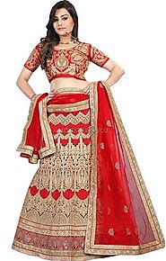 Best Design Of 2016 Wedding Ghagra Choli With Price For Fashionable Women by Designersandyou