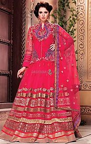 Chaniya Choli For Wedding Reception At Discounted Rate Online India by Designersandyou