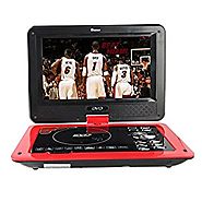 Buyee Handheld Portable DVD Player 9.5 Inch 270 Degree Swivel Screen Support Analog Tv/ Vcd/cd/mp3/mp4/usb Sd Card Sl...