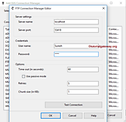 SSIS FTP Connection Manager