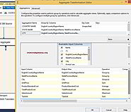 Aggregate Transformation in SSIS Advanced Mode
