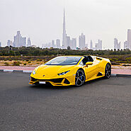 Lamborghini Huracan Evo Spyder (Yellow) – Dubai’s Ultimate Eye-Catcher