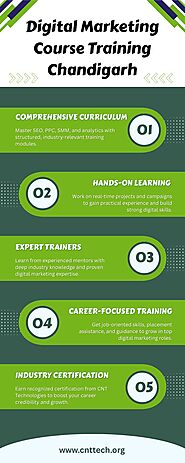 Digital Marketing Course Training in Chandigarh – Learn with CNT Technologies
