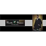 Monte Bianco Premium Italian Clothing Suit Length for Men