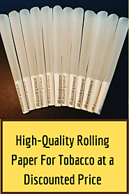 High-Quality Rolling Paper For Tobacco at a Discounted Price