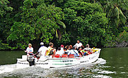 Boat Ride over Madu River
