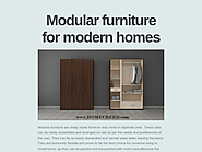 Modular furniture for modern homes