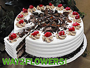 Choose The Best Pick from Thousands of Cakes from Way2flowers.com