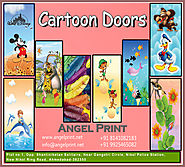 An Amazing Cartoon Door from Angel Print