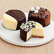 Shari's Berries - Dipped Cheesecake Trio - 3 Count - Gourmet Baked Good Gifts
