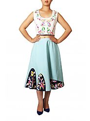 Buy Short Printed Skirts for Women At Zurova