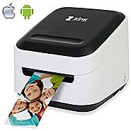 ZINK Phone Photo & Labels Wireless Printer. Wi-Fi Enabled. Print Directly from IOS & Android Smart Phones, Tablets. I...