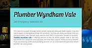 Plumber Wyndham Vale