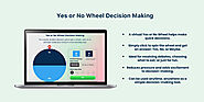 Pin the Yes or No Wheel to Make Quick Binary Choices in a Fun Way
