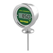 Reotemp Sanitary Digital Thermometer/Transmitter – 4-20 mA Output
