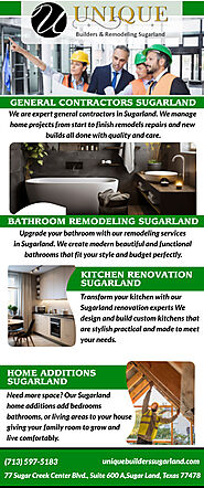 General Contracting Services Sugarland