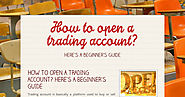 How to open a trading account?