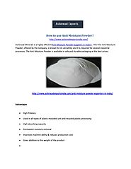 how to use anti moisture powder.pdf