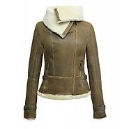 Womens Leather Jackets, Coats and Shearling Sheepskin Flying Jackets | BRANDSLOCK UK