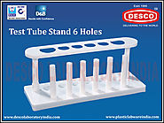 Laboratory Test Tube Stand 6 Holes | DESCO