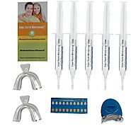 At Home Professional Teeth Whitening Kit 44% Carbamide Peroxide with 5 Large Syringes