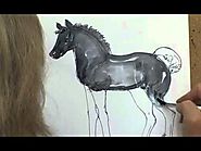 How to draw Horses