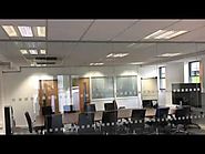 Glass partitions Manchester