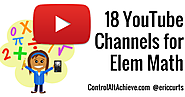 18 YouTube Channels for Elementary Math