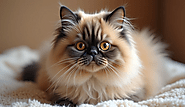 Monkey Face Persian Cat